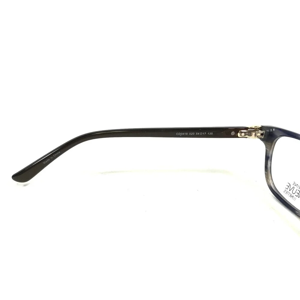 Catherine Deneuve CD0418 020 Eyeglasses Frames Brown Grey Horn Cat Eye 54-17-135